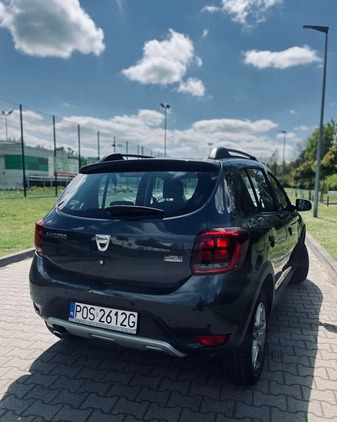 Dacia Sandero Stepway cena 43000 przebieg: 20410, rok produkcji 2019 z Jędrzejów małe 121